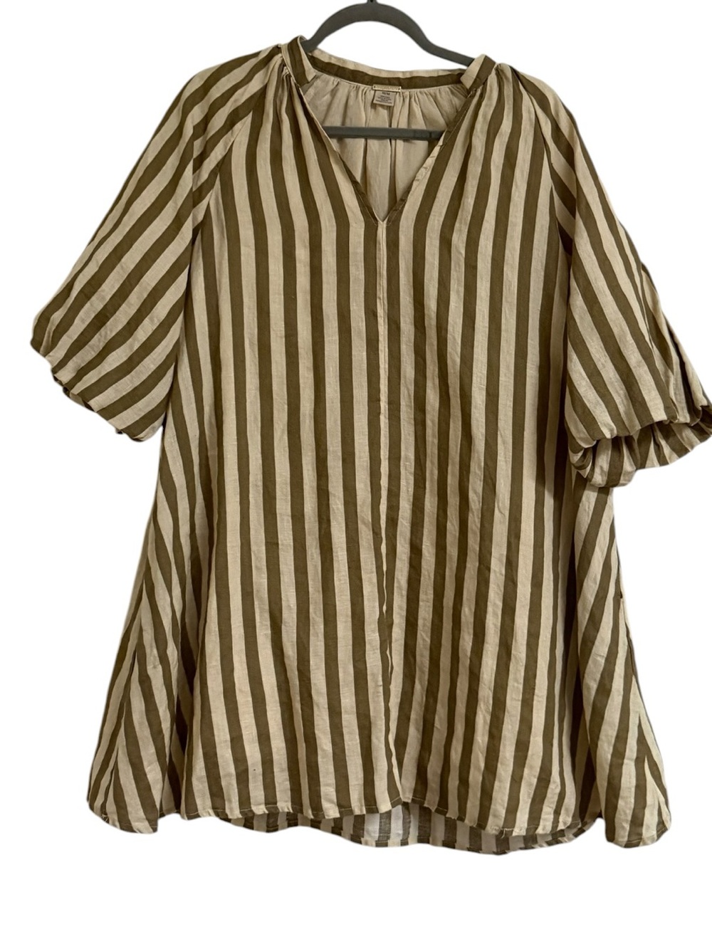 Magaschoni 100% linen dress